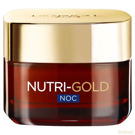 LOreal Dermo Nutri-Gold Nawilżająca terapia odżywcza na Noc 50ml