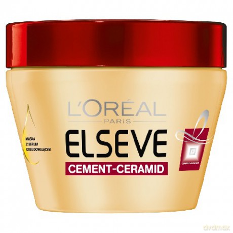 LOreal Elseve Cement Ceramidy Maseczka do włosów łamliwych300ml