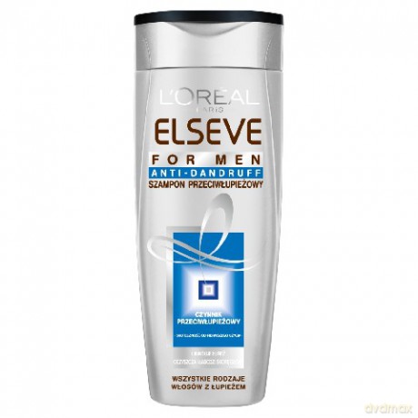 LOreal Elseve łagodny Szampon przeciwłupieżowy dla mężczyzn 250ml