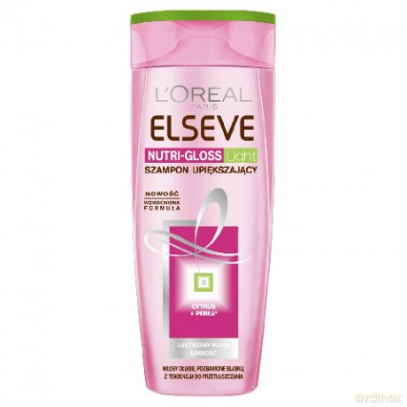 LOreal Elseve Nutri-Blask Light Szampon Nutri-Blask Light do włosów z tendencja do przetłuszczania 250ml