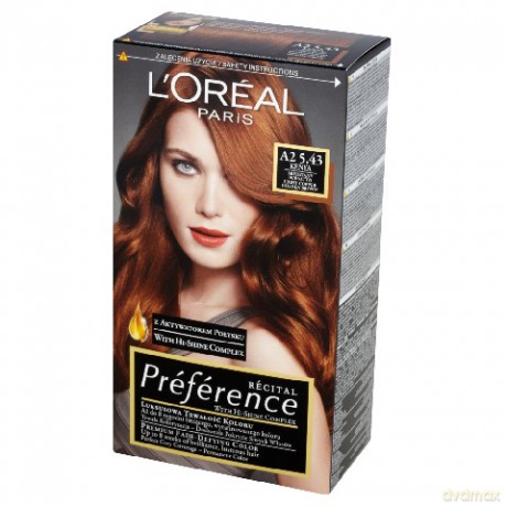 LOreal Farba Recital Preference A2 Miedziany Bursztyn
