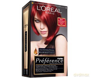 LOreal Feria Preference Bardzo Intensywna Czerwień P67