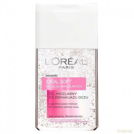LOreal Ideal Soft Żel miceralny do demakijażu oczu 125ml