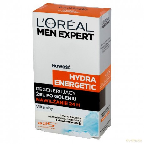 LOreal Men Expert Hydra Energetic Żel po goleniu regenerujący 100ml