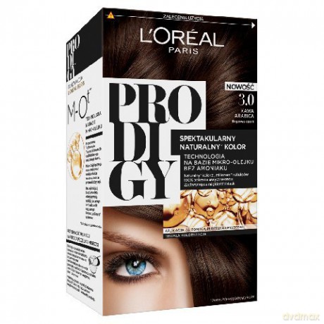 LOreal Prodigy 5 Farba do włosów 3.0 Kawa Arabica-Brązowa Czerń