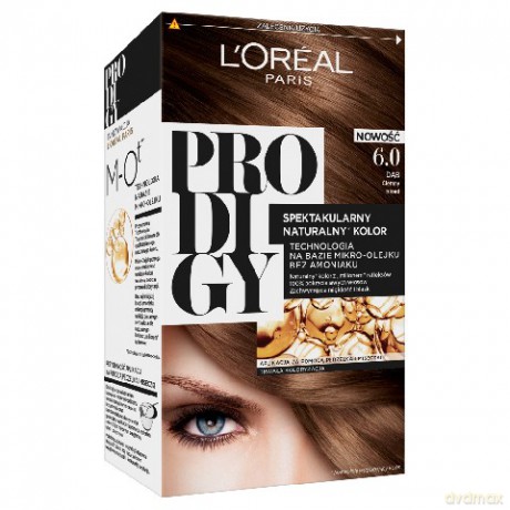 LOreal Prodigy 5 Farba do włosów 6.0 Dąb-ciemny blond