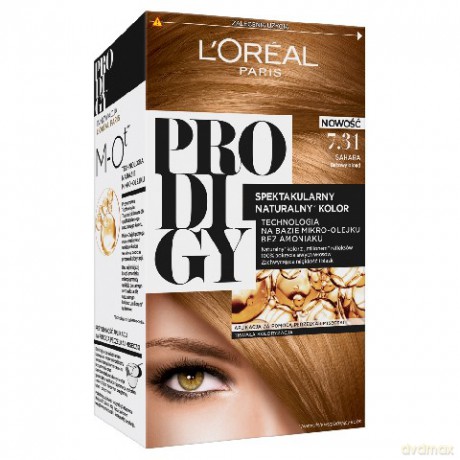 LOreal Prodigy 5 Farba do włosów 7.31 Sahara-beżowy blond