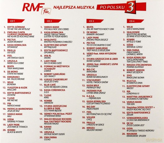 RMF FM Najlepsza Muzyka Po Polsku Vol.3 [4CD]