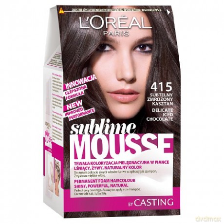 LOreal Sublime Mousse pianka koloryzująca 415 Zmrożony Kasztan