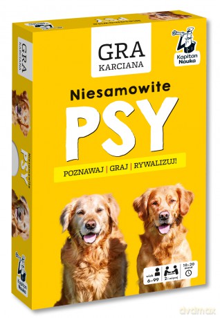 Gra karciana Niesamowite Psy Kapitan Nauka [KARTY]