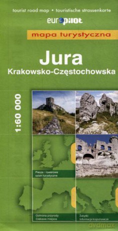 Jura Krakowsko-Częstochowska mapa turystyczna skala 1:60 000 [KSIĄŻKA]