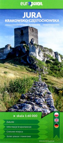 Jura Krakowsko-Częstochowska mapa turystyczna skala 1:60 000 [KSIĄŻKA]