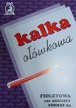 Kalka ołówkowa A3/100 arkuszy