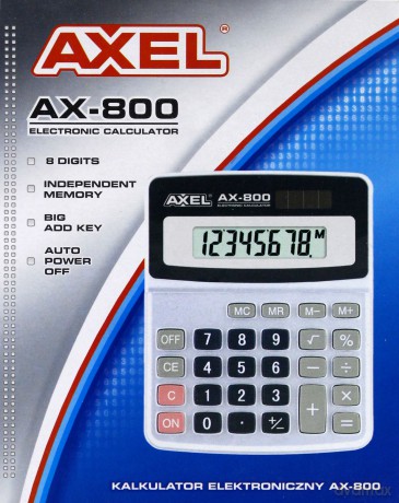 Kalkulator Axel AX-800