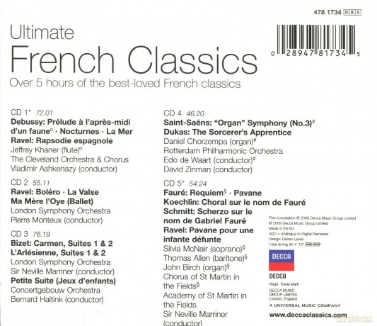 Ultimate French Classic [5CD]