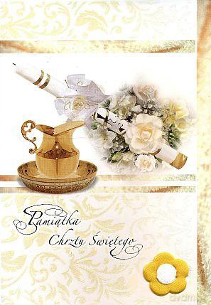 Karnet B6 Chrzest
