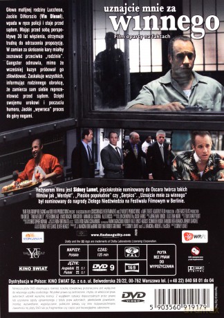 Uznajcie mnie za winnego [DVD]
