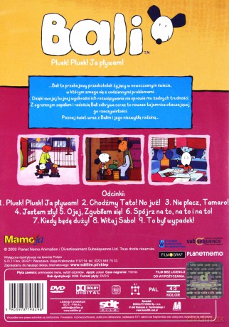 Bali 4: Plusk, ja pływam [DVD]