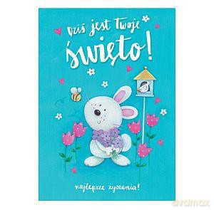 Karnet B6-1463 Dziś jest Twoje święto!