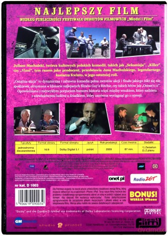 Ostatnia akcja [DVD]