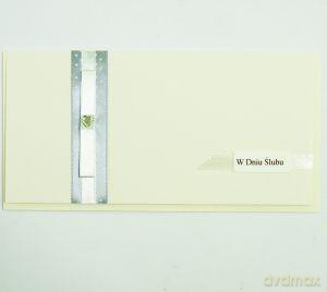 Karnet DL Ślub 3554