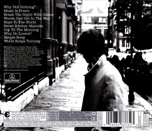 Richard Ashcroft: Keys To The World [CD]