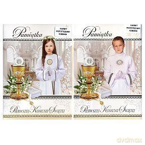 Karnet przestrzenny Pamiątka Pierwszej Komunii Świętej