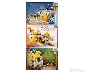 Karnet przestrzenny WB3WL Wielkanoc