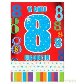 Karnet urodzinowy B6 HM-200-524