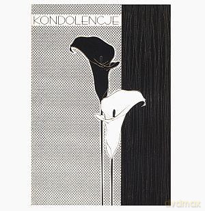 Karnet Złoty 2627 Kondolencje