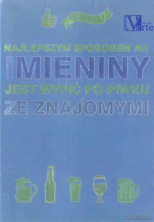 Karnet złoty Imieniny 2474