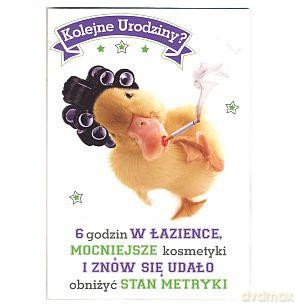 Karnet Złoty urodziny 2792