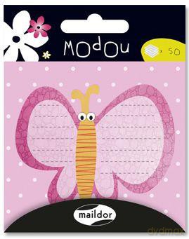 Karteczki samoprzylepne Motyl