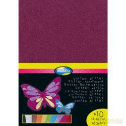 Karton brokatowy 21x29,7
