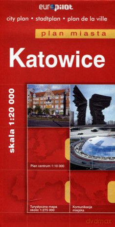 Katowice plan miasta skala 1:20 000 [KSIĄŻKA]