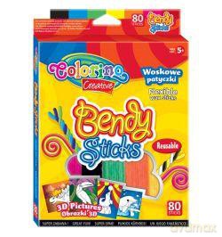 Kids Creative Woskowe patyczki