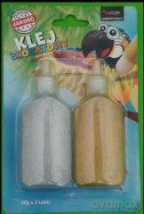 Klej brokatowy 2 kolory