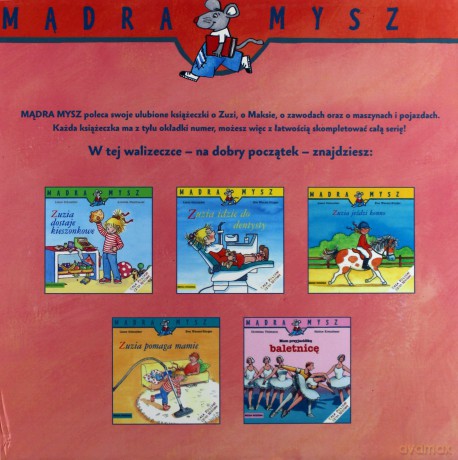 Biblioteczka mądrej myszy: Zuzia poleca [KSIĄŻKA]