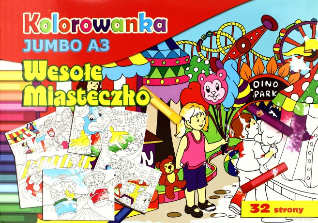 Kolorowanka A3 Jumbo [KSIĄŻKA]