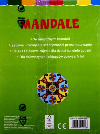 Kolorowanka mandale [KSIĄŻKA]