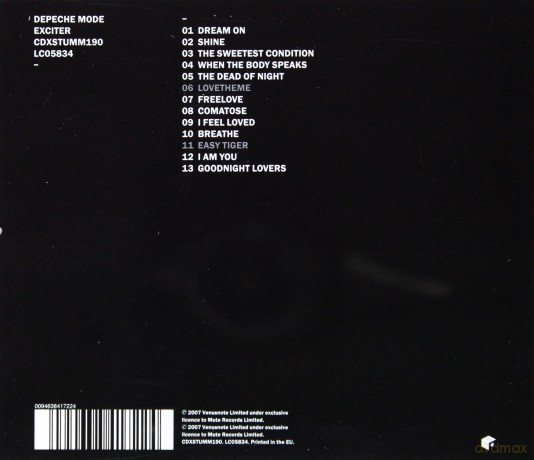 Depeche Mode: Exciter [CD]