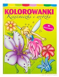 Kolorowanki Księżniczki i wróżki [KSIĄŻKA]