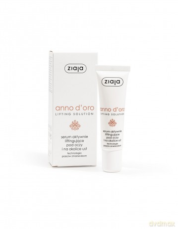 Ziaja anno d'oro serum aktywnie liftingujace pod oczy i na okolice ust [KOSMETYKI]