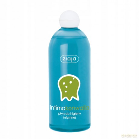 Ziaja intima Niebieska płyn do higieny intymnej Konwalia 500ml [KOSMETYKI]