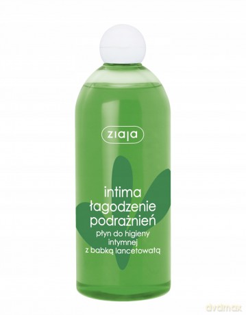 Ziaja intima Ziołowa płyn do higieny intymnej Babka lancetowata 500ml [KOSMETYKI]