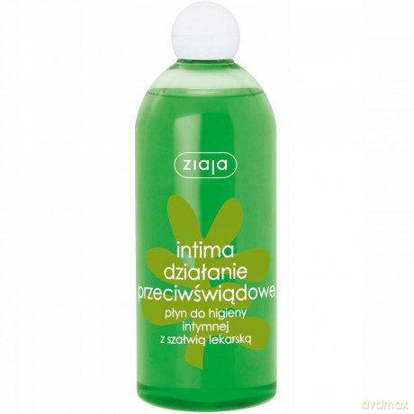 Ziaja intima Ziołowa płyn do higieny intymnej Szałwia lekarska 200ml [KOSMETYKI]