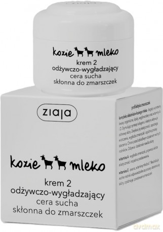 Ziaja Kozie Mleko Krem odżywianie i wygładzanie cera sucha skłonna do zmarszczek [KOSMETYKI]