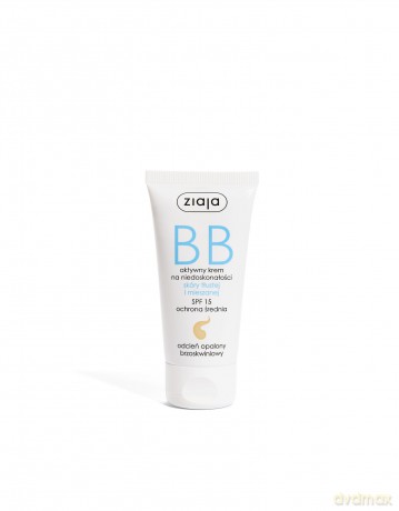 Ziaja Krem BB do Cery Tłustej i Mieszanej odcień Opalony 50 ml [KOSMETYKI]