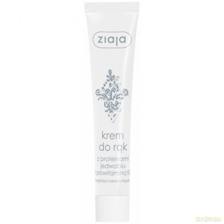 Ziaja Krem do rąk z proteinami jedwabiu 100ml [KOSMETYKI]
