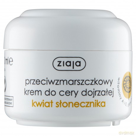 Ziaja Krem Przeciwzmarszczkowy Kwiat Słonecznika 50ml [KOSMETYKI]